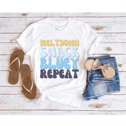 mom life dad life bluey shirt | bluey family shirt | women's men's unisex bluey shirt | adult bluey shirt | simple bluey