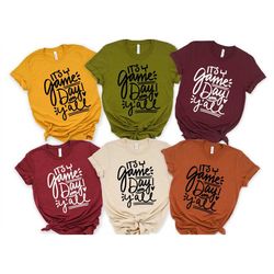 It's Game Day y'all Football Shirt, Game day Sweatshirt, Game day Hoodies, Women Football Shirt, Game Day Shirt, Footbal