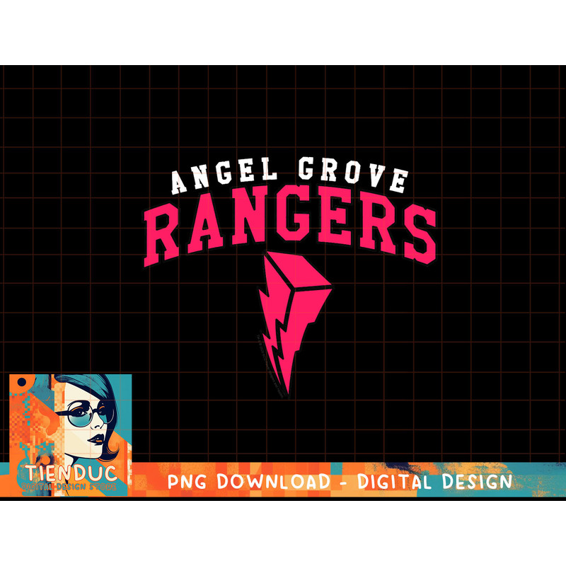 Power Rangers Angel Grove High School Red Collegiate T-Shirt copy.jpg