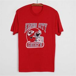 vintage 1980s kansas city chiefs shirt