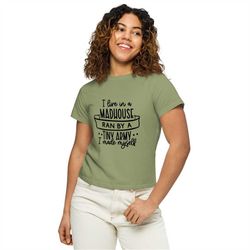 womens high-waisted t-shirt