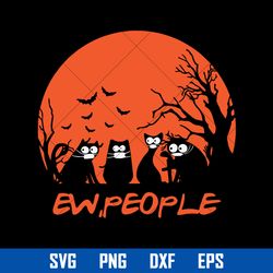 ew people cat halloween svg, cat halloween svg, halloween svg, png dxf eps digital file