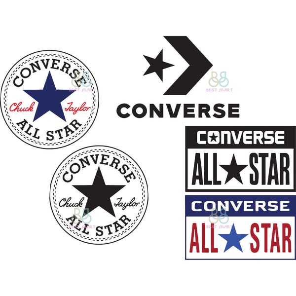 Converse Logo Svg, Converse Brand Svg, Shoes Brand Svg, Bran | Inspire ...