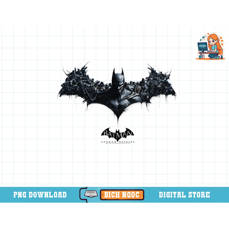 Batman Arkham Origins Bat of Enemies T-Shirt copy.jpg