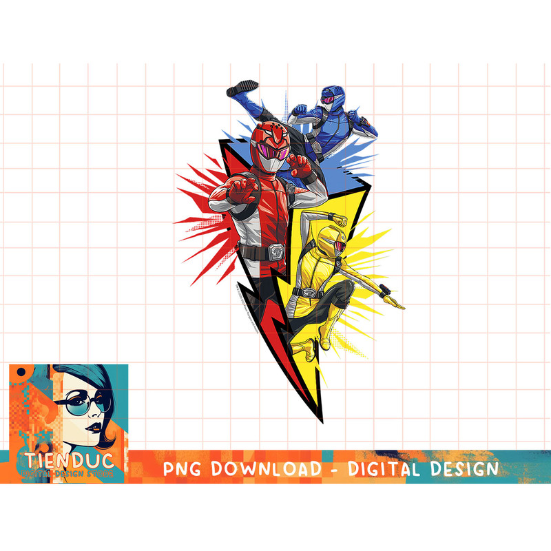Power Rangers Beast Power Action Shot T-Shirt copy.jpg