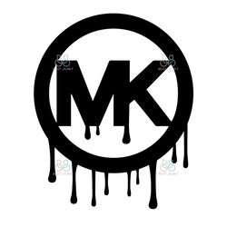 michael kors dripping svg, mk logo svg, dripping logo svg, brand logo svg, instant downloadc