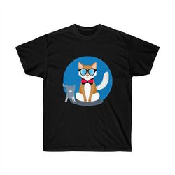 men, women, unisex, cat in shades ultra tee