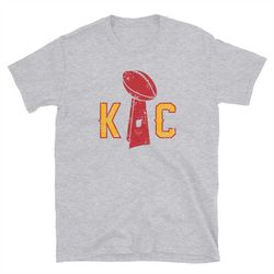 kansas city vintage champions tee, chiefs, mahomes, kelce, short-sleeve unisex t-shirt