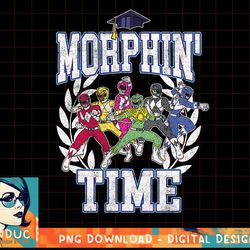 power rangers graduation morphin' time t-shirt copy png