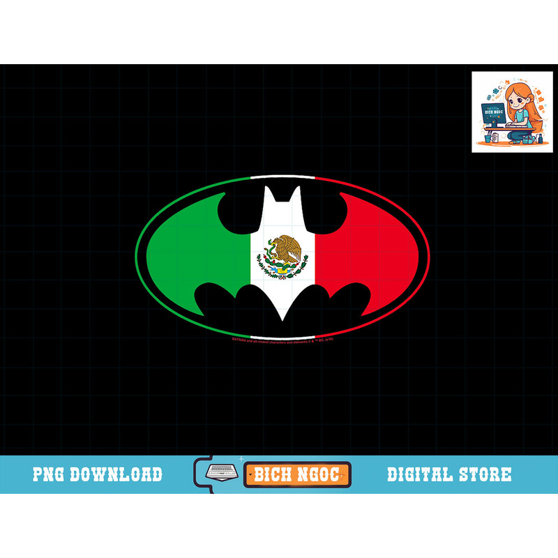Batman Mexican Flag Shield T-Shirt copy.jpg
