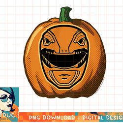 power rangers halloween pumpkin carving t-shirt copy png