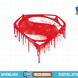 batman v superman splattered logo t-shirt copy png