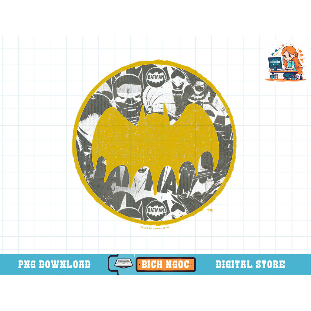 Batman Vintage Symbol Collage T Shirt T-Shirt copy.jpg