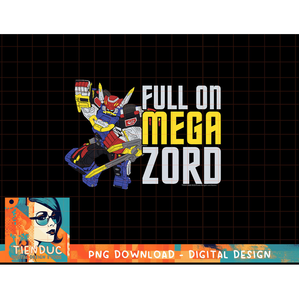 Power Rangers Lightning Bolt Text Stack Color Logo T-Shirt copy.jpg