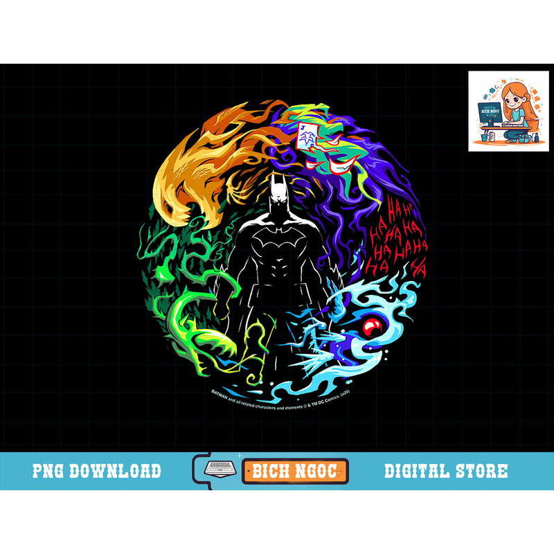 DC Comics Batman Smoke And Villains Circle T-Shirt copy.jpg