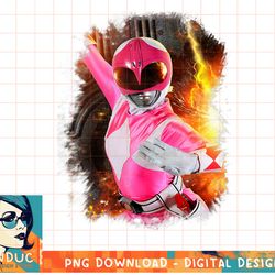 power rangers photo pink ranger close up h t-shirt copy png