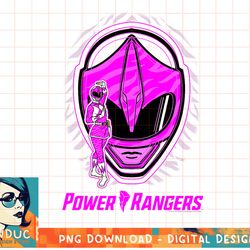 power rangers pink ranger icon fill helmet silhouette t-shirt copy png
