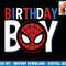 Marvel Avengers Classic Spider Man Birthday Boy png, sublimation copy.jpg