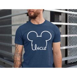 uncle mouse shirt, disney shirt for men, disney men's shirt, disney uncle shirt, mickey shirt, disney family shirt, disn