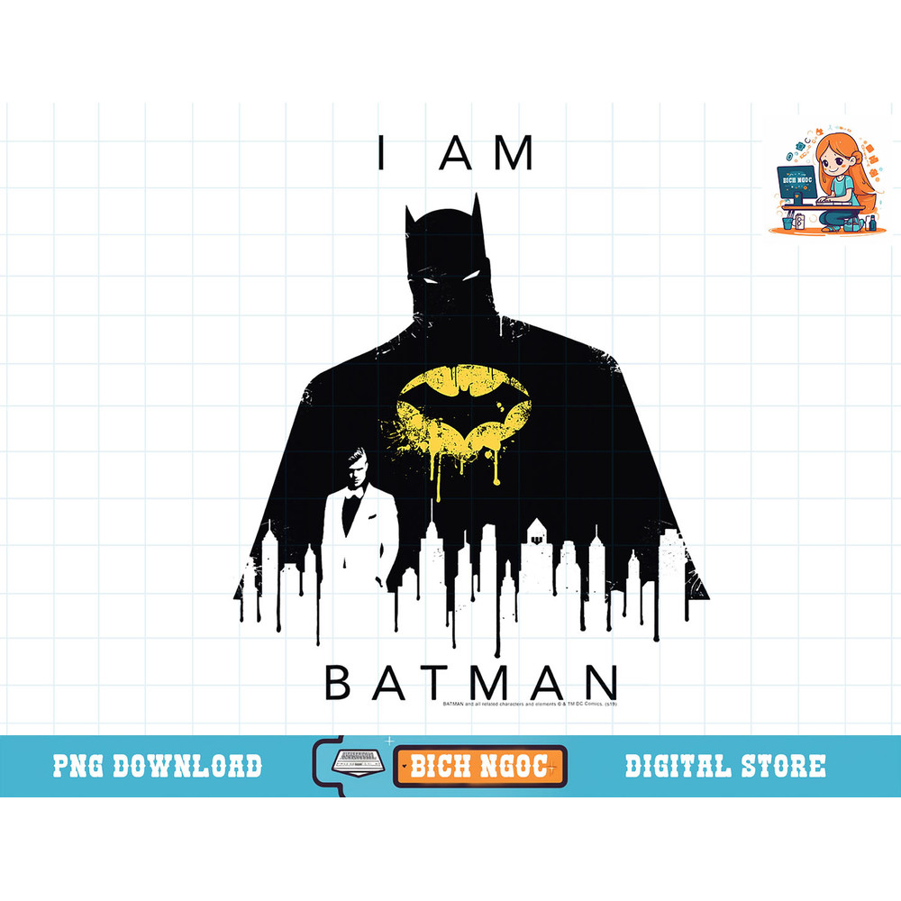 DC Comics I Am Batman Skyline Poster T-Shirt copy.jpg