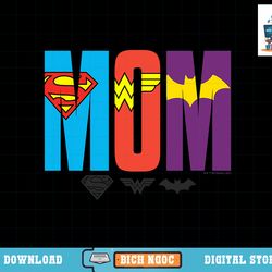 dc comics mother s day super hero girls mom logo t-shirt copy png