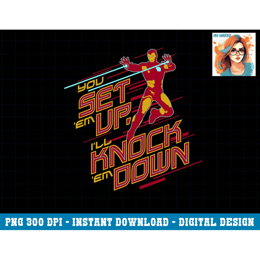 Marvel Avengers Game Iron Man Ill Knock Em Down png, sublimation copy.jpg