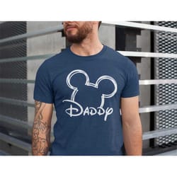 daddy mouse shirt, minnie mouse, disneyland trip shirt, gift for dad, daddy mouse, gift for papa, father shirt, mickey d