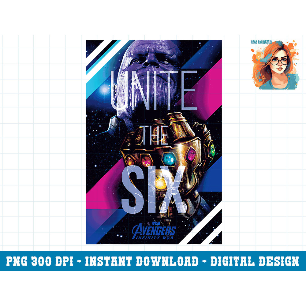 Marvel Avengers Infinity War Unite The Six Graphic png, sublimation png, sublimation.pngMarvel Avengers Infinity War Unite The Six Graphic png, sublimation png,
