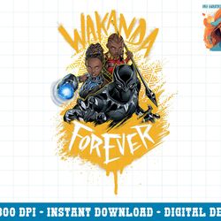 marvel black panther group shot painted graphic png, sublimation png, sublimation.pngmarvel black panther group shot pai