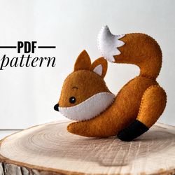 Fox ornaments pattern Fox  patterns felt Fox pattern PDF