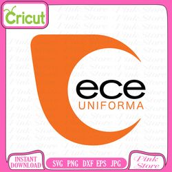 ece uniforma logo svg, ece uniforma svg, svg files, cricut, craft svg, crafting svg, cut file for cricut, silhouette