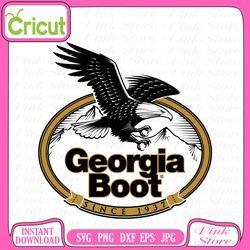georgia boot svg, georgia boot logo svg, svg files, cricut, craft svg, crafting svg, cut file for cricut, silhouette