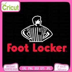 foot locker vector, foot locker svg, foot locker logo svg, svg files, cricut, craft svg, crafting svg, cut file
