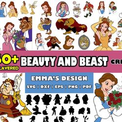 beauty and the beast svg, beauty and beast svg, disney svg, png dxf eps digital file