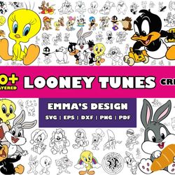 looney tunes bundle svg, looney tunes svg, disney svg, png pdf dxf eps digital file