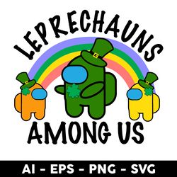 among us leprechaun crew svg, among us svg, png dxf eps digital file - digital file