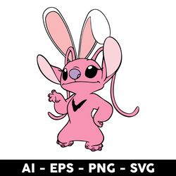 angela easter svg, stich svg, cartoon svg, png dxf eps digital file - digital file