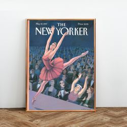 the new yorker magazine cover print may 19 1997, the new yorker poster, magazine cover, aesthetic room decor