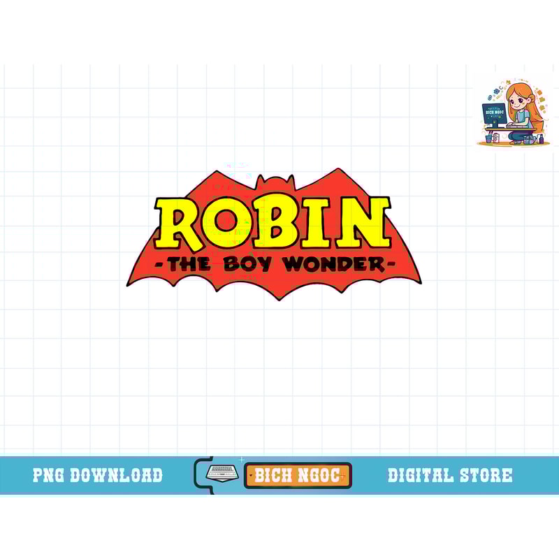 DC Comics Robin The Boy Wonder Classic Logo T-Shirt copy.jpg