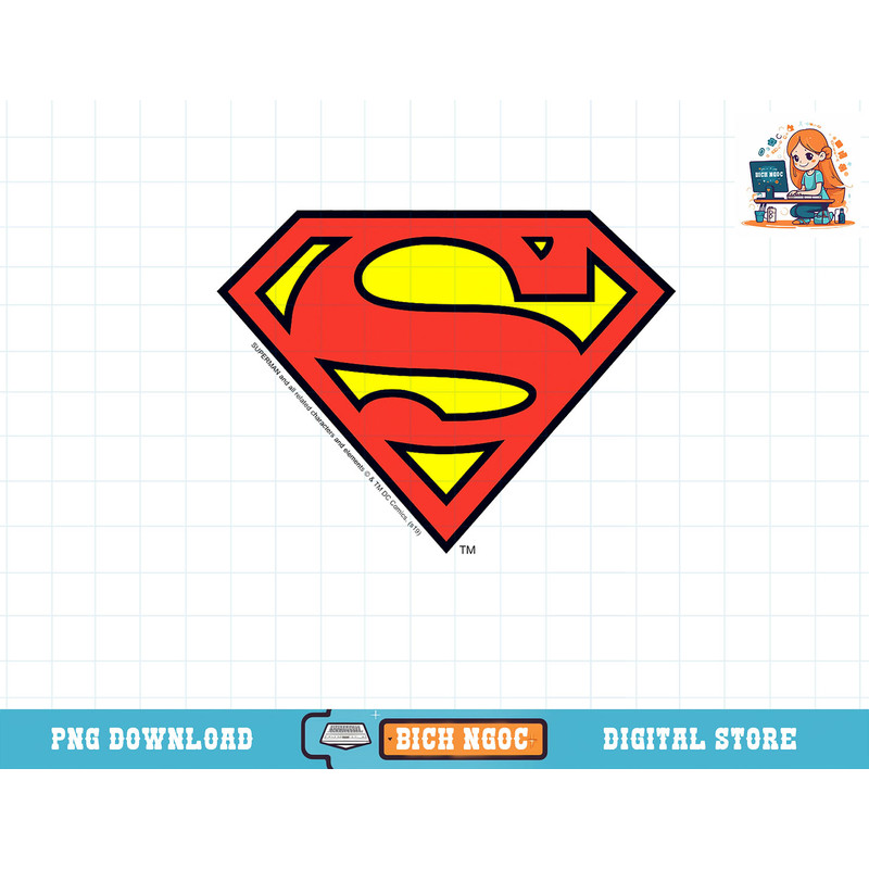 DC Comics Superman Classic Chest Logo T-Shirt copy.jpg