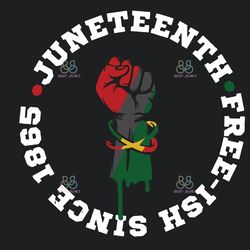 juneteenth free-ish since 1865 svg, juneteenth svg, free-ish svg, black girl svg