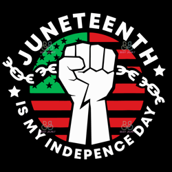 juneteenth is my independence day svg, juneteenth svg, chain svg, my independence svg