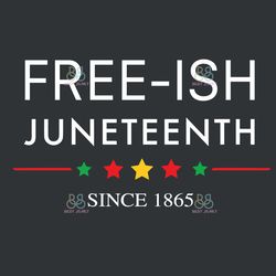 free-ish since 1865 svg, juneteenth svg, free-ish svg, since 1865 svg, black lives matter