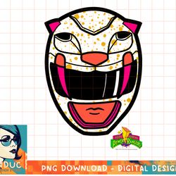 power rangers yellow ranger retro print big face t-shirt copy png