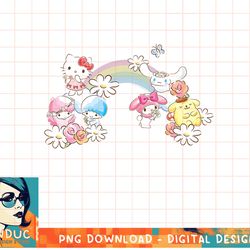 sanrio spring hello kitty little twin stars my melody purin t-shirt copy png