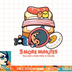 toca life x hello kitty & friends 5 more minutes t-shirt.pngtoca life x hello kitty & friends 5 more minutes t-shirt cop