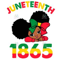 juneteenth black girl 1865 svg, juneteenth svg black girl svg, curly hair svg