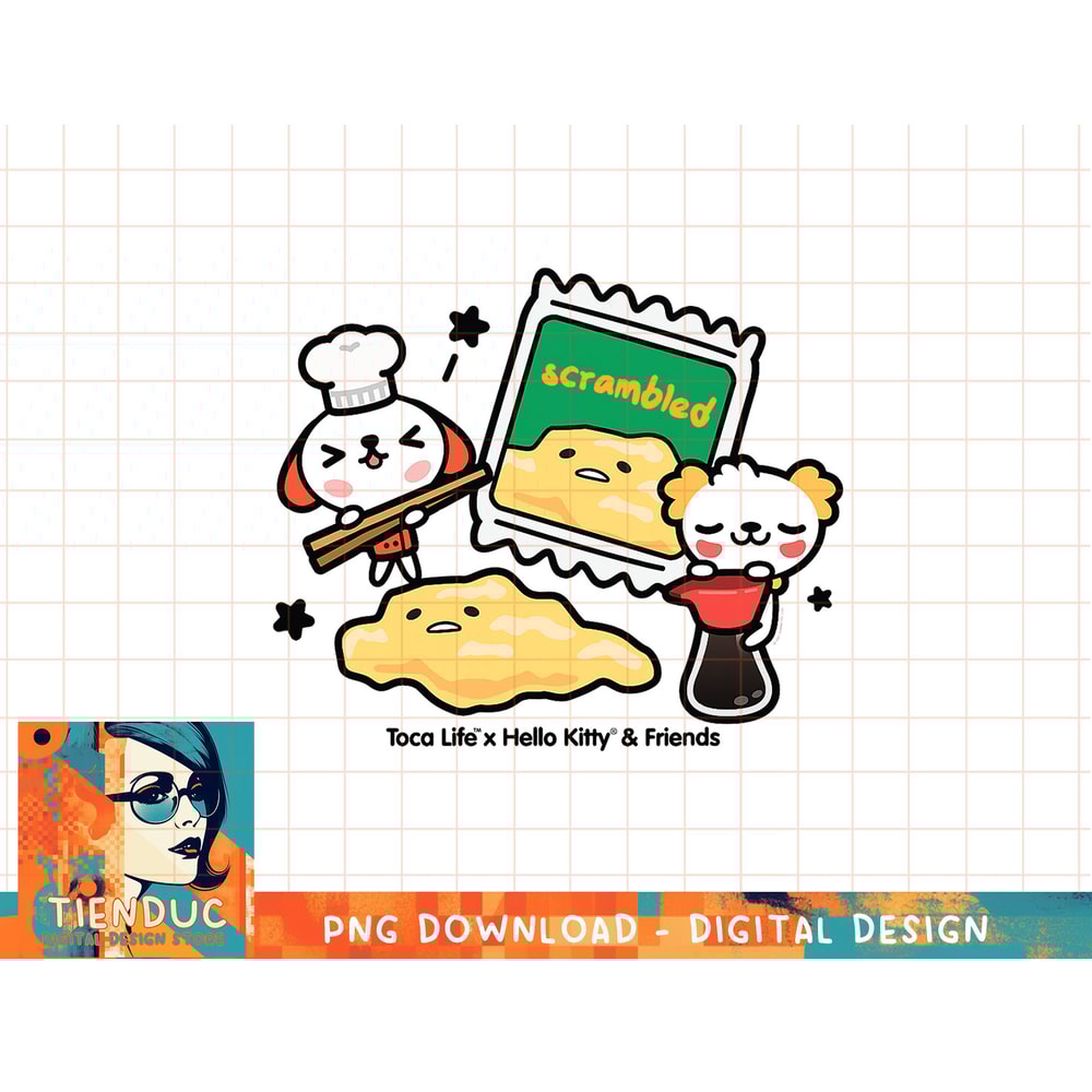 Toca Life x Hello Kitty & Friends SCRAMBLED EGGS T-Shirt copy.jpg