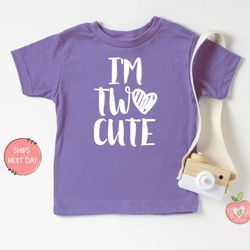 olive loves apple i'm two cute heart 2nd birthday shirt for toddler girls second birthday outfit adorable outfit for bab