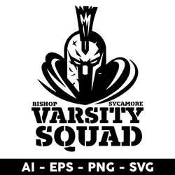 bishop sycamore football team varsity svg, bishop sycamore svg, png dxf eps file - digital file